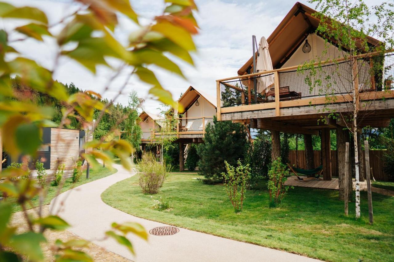 Hotel Lakeside Petzen Glamping Unterlibitsch Exteriér fotografie