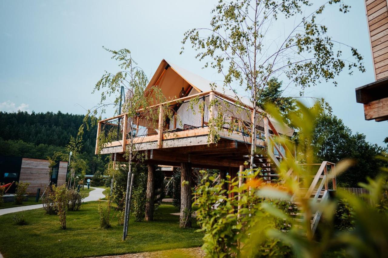 Hotel Lakeside Petzen Glamping Unterlibitsch Exteriér fotografie