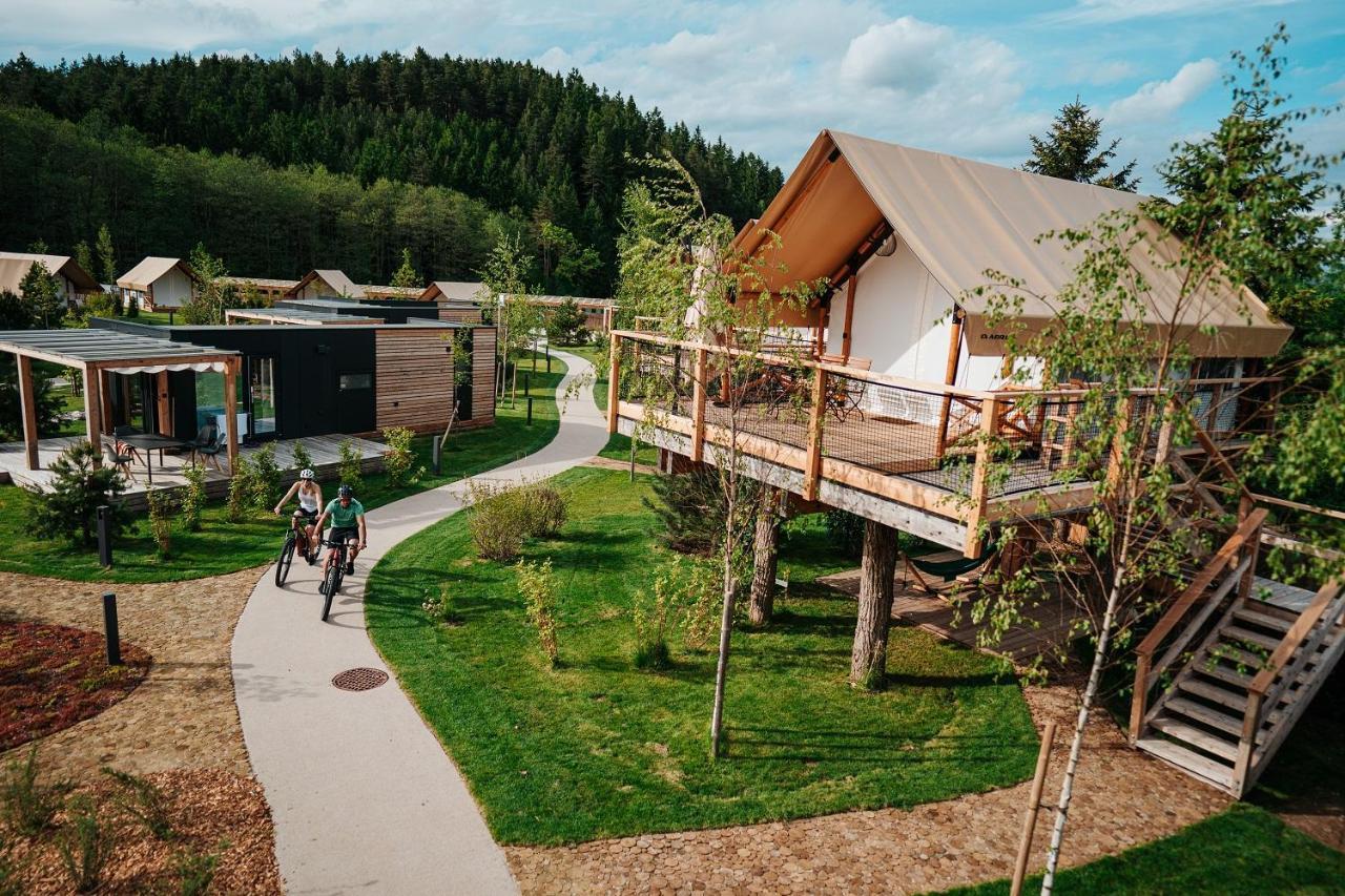 Hotel Lakeside Petzen Glamping Unterlibitsch Exteriér fotografie