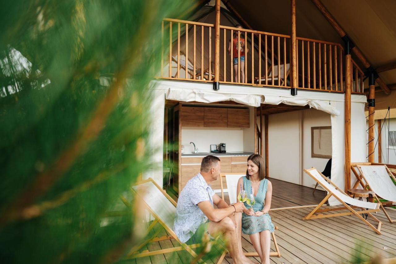 Hotel Lakeside Petzen Glamping Unterlibitsch Exteriér fotografie