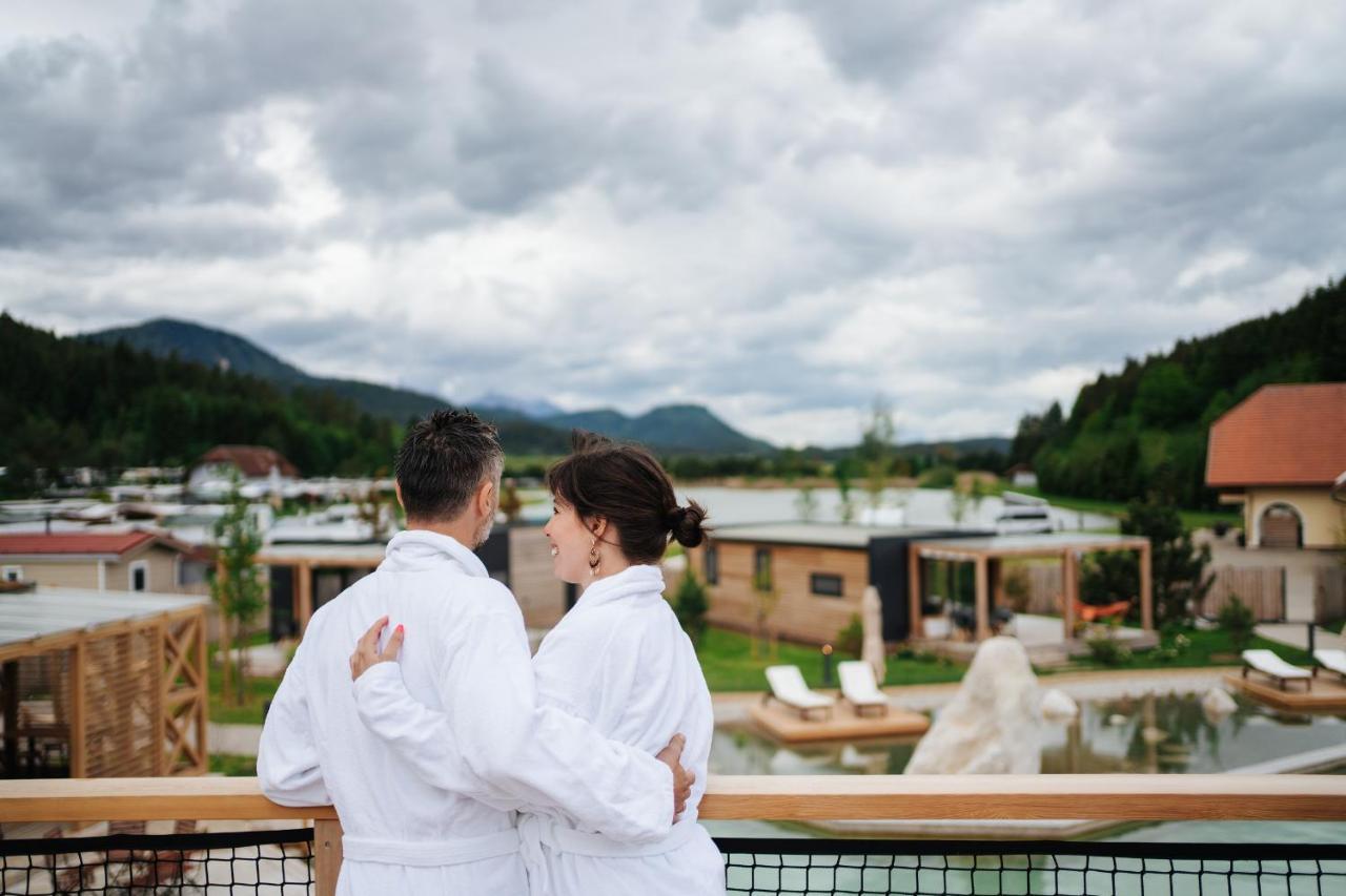 Hotel Lakeside Petzen Glamping Unterlibitsch Exteriér fotografie