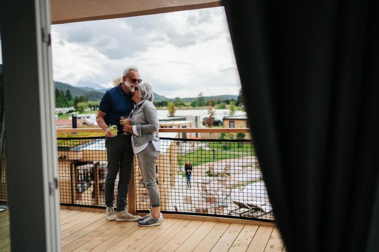 Hotel Lakeside Petzen Glamping Unterlibitsch Exteriér fotografie