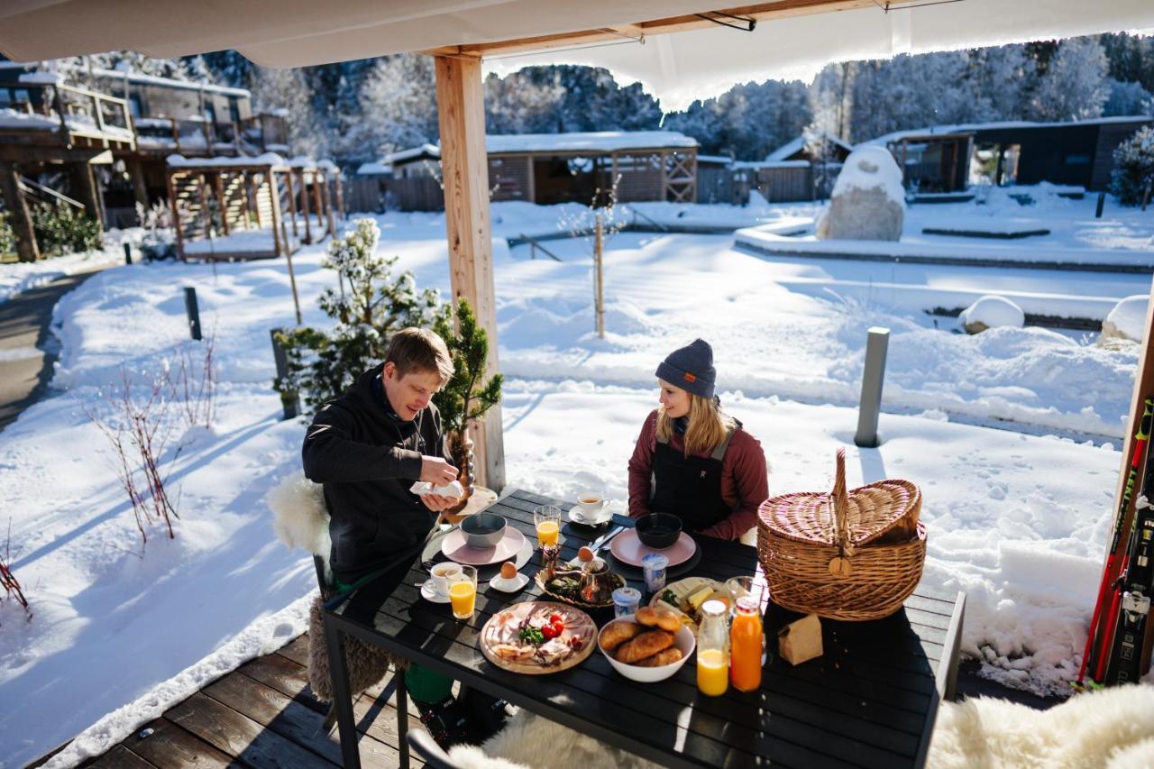 Hotel Lakeside Petzen Glamping Unterlibitsch Exteriér fotografie