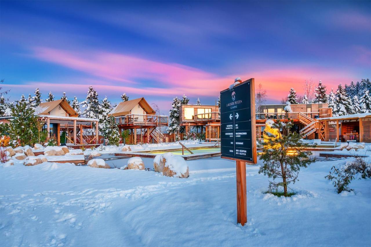 Hotel Lakeside Petzen Glamping Unterlibitsch Exteriér fotografie